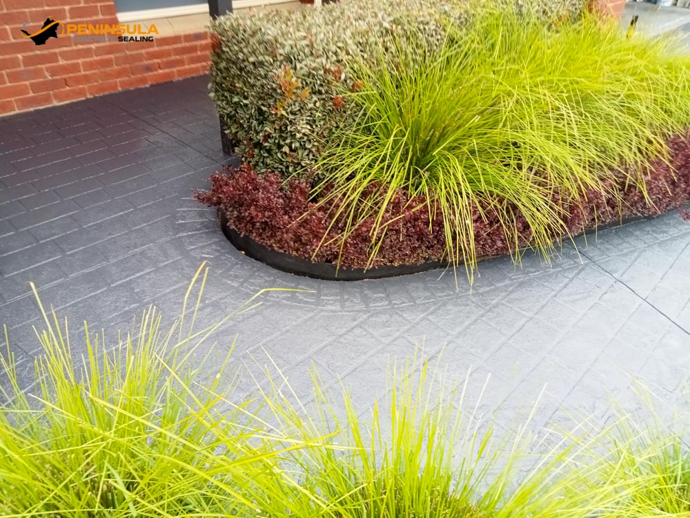 New pathway sealing and painting in 2Pak Nutech Ironstone with corse non slip